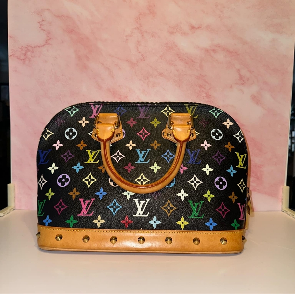 LV MURUKAMI Black Alma